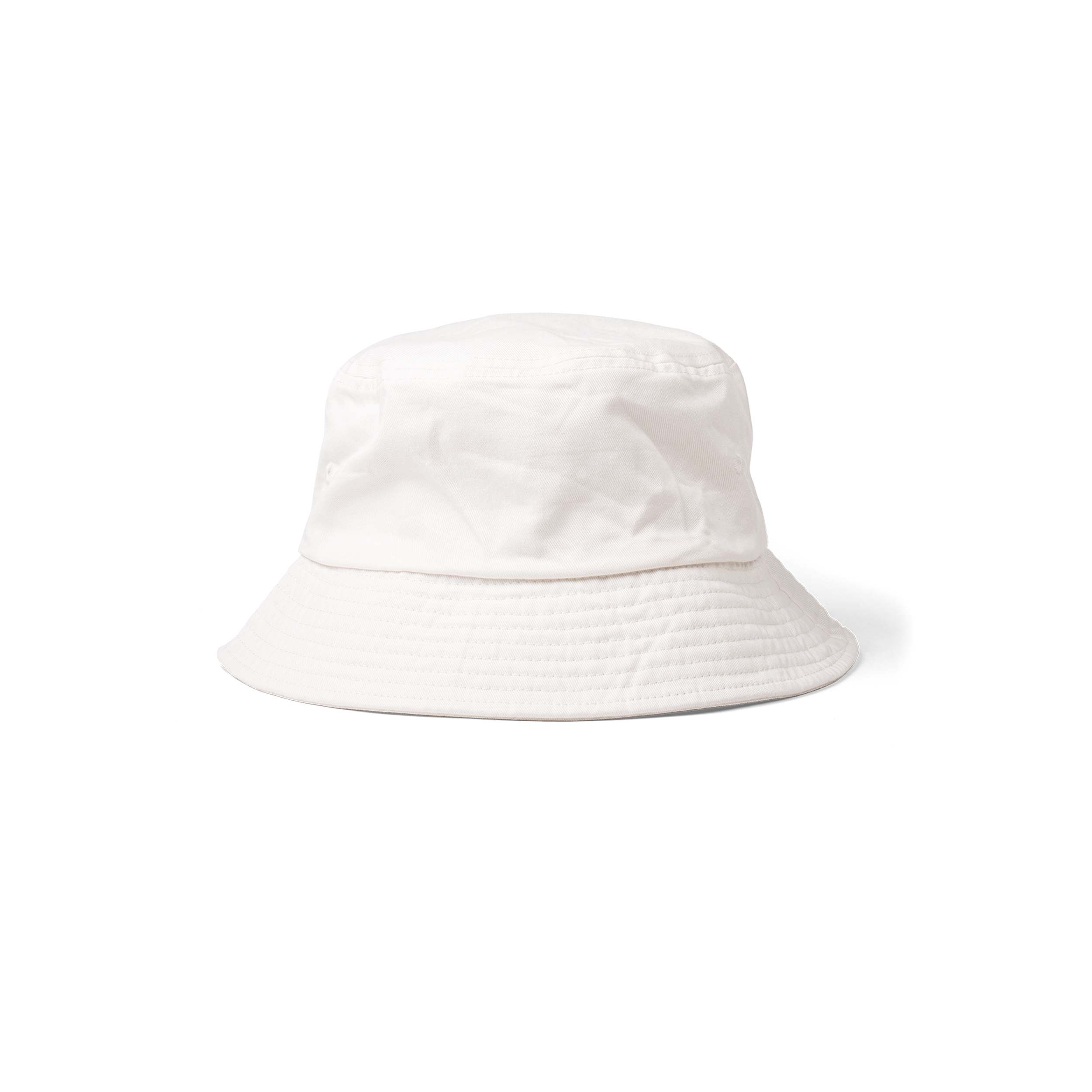 Organic Cotton White Bucket Hat