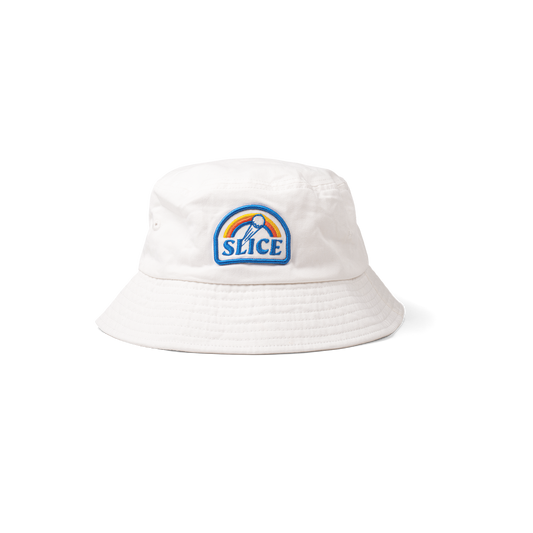 Organic Cotton White Bucket Hat