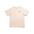 Golf T-shirt in off-white with Slice Golf Logo on left chest