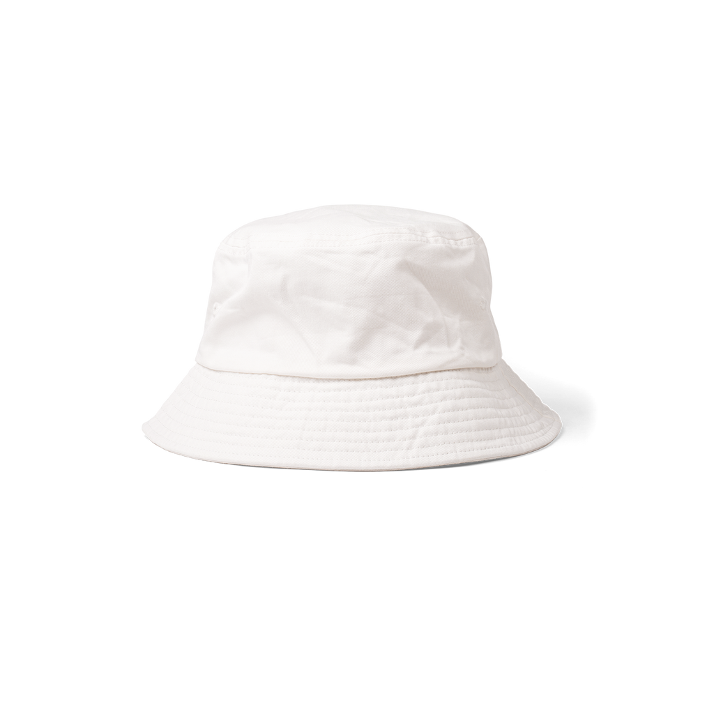 Organic Cotton White Bucket Hat