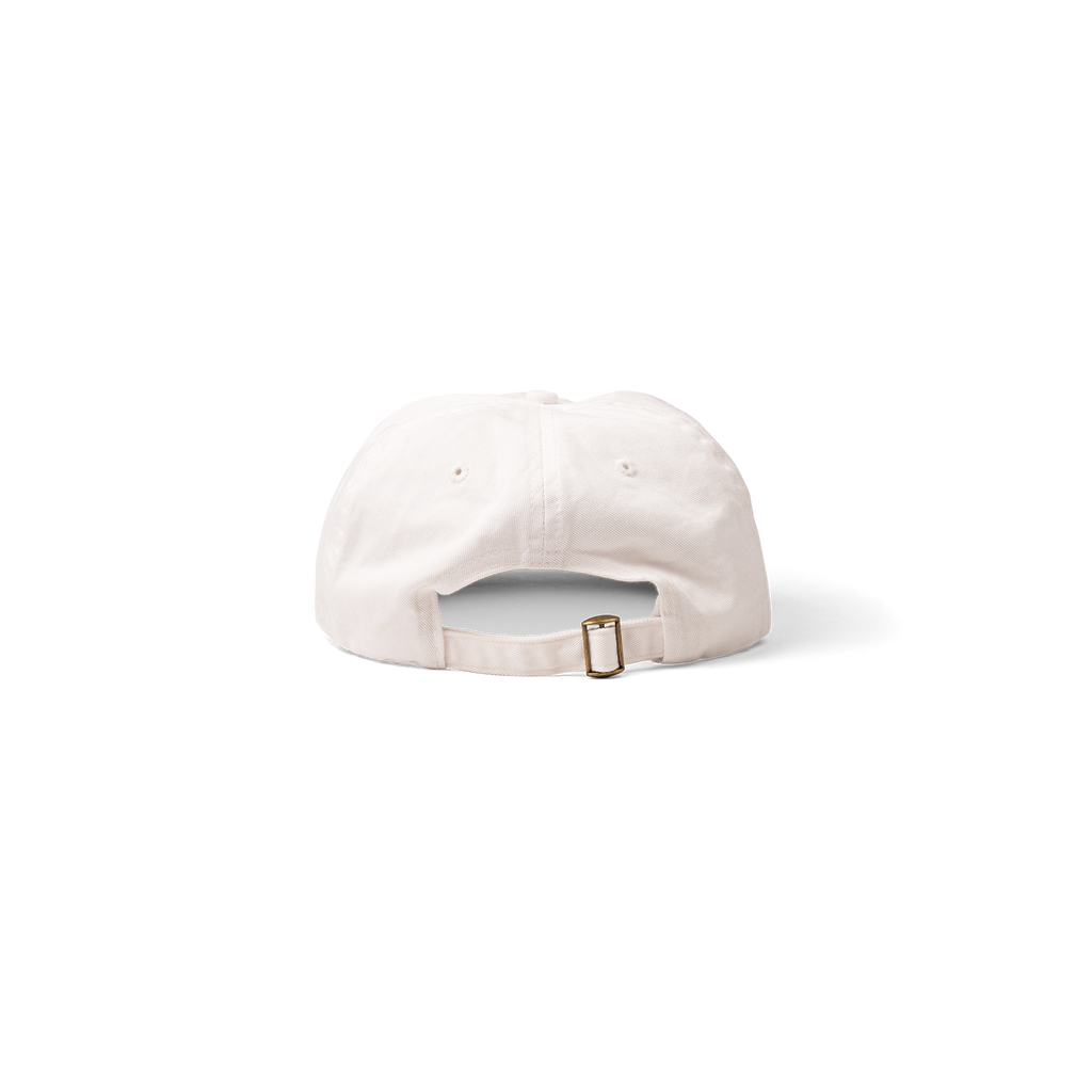 Golf cap in white and green - back